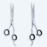 7 Inch Sharp Blade Barber Shear Scissors with Screw Adjuster & Finger Rest