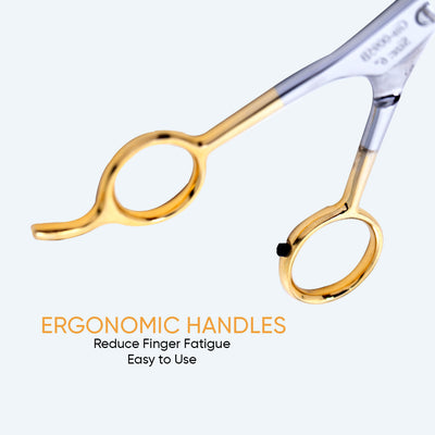 6 Inch Barber Thinning Scissors — German Stainless Steel, SuperCut & Finger Rest — image 3