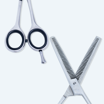 GIS-102B Barber Double Thinning Scissors, 6.5 Inch — Polished Finish — image 3