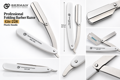 Professional Folding Barber Razor — Gis-228 — image 3