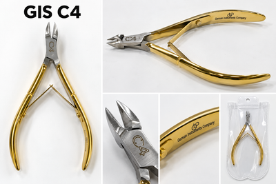 GIS C4 Medium Gold Cuticle Nipper — 6 mm — image 5