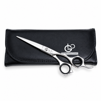GIS-104 Barber Hair Cutting Scissors, 7 Inch — Polished Finish — image 4