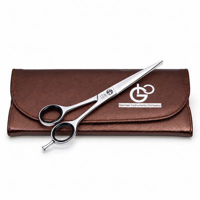 GIS-104A Barber Hair Cutting Scissors, 6.5 Inch — Polished Finish — image 4