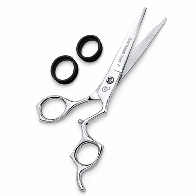 GIS-0087B Barber Hair Cutting Scissors, 6 Inch — Polished Finish — image 3