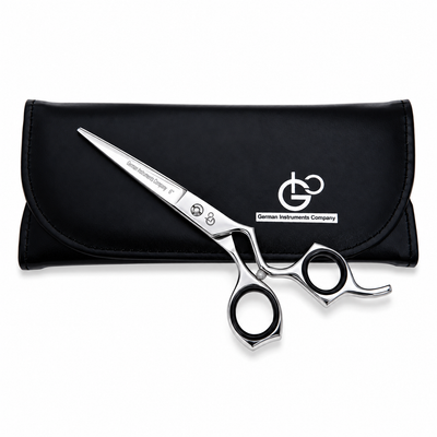 GIS-0087B Barber Hair Cutting Scissors, 6 Inch — Polished Finish — image 4