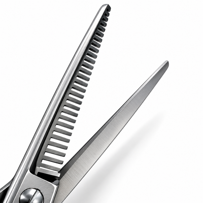 GIC-0088 6.5 Inch Professional Barber Thinning Scissors — 34 Teeth, CNC Precision — image 5