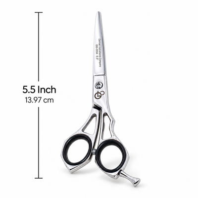 GIS-0054BR Barber Hair Cutting Scissors, 5.5 Inch — Polished Finish — image 2