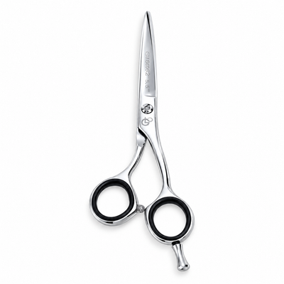 GIS-0062 Barber Hair Cutting Scissors, 5.5 Inch — Polished Finish — image 1