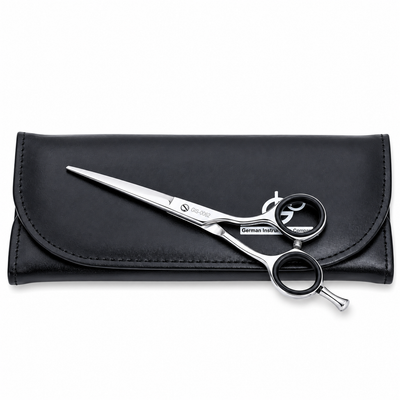 GIS-0062 Barber Hair Cutting Scissors, 5.5 Inch — Polished Finish — image 4