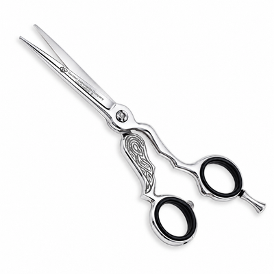 GIS-0062E Barber Hair Cutting Scissors, 5.5 Inch — Polished Finish — image 3