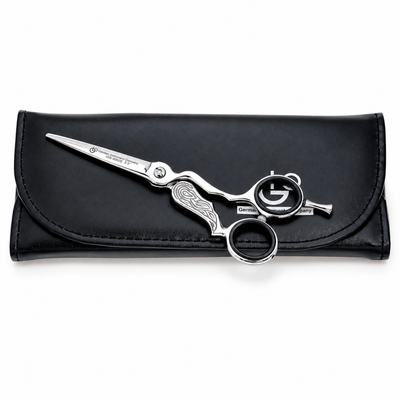 GIS-0062E Barber Hair Cutting Scissors, 5.5 Inch — Polished Finish — image 4