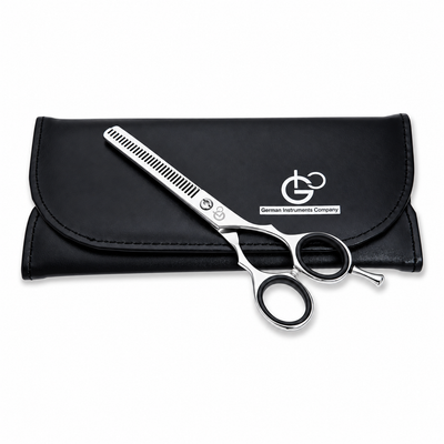 GIS-0079TH-A Barber Thinning Scissors, 5.5 Inch — Polished Finish — image 3