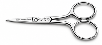 GIS-116-C Straight Cuticle Scissors — 3.5 Inch, Fine Blade — image 5