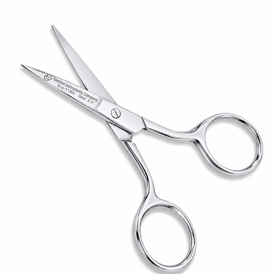 GIS-116-C Straight Cuticle Scissors — 3.5 Inch, Fine Blade — image 1