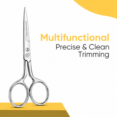 GIS-116-F Straight Cuticle Scissors — 4 Inch, Fine Blade, Mirror Polish — image 2