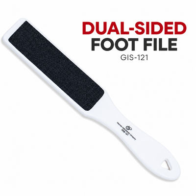 Dual-Sided Abrasive Foot File & Pedicure Tool | GIS-121 — image 2