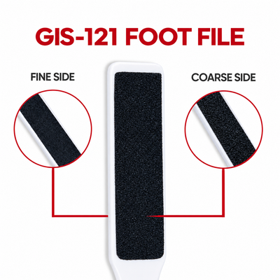 Dual-Sided Abrasive Foot File & Pedicure Tool | GIS-121 — image 4