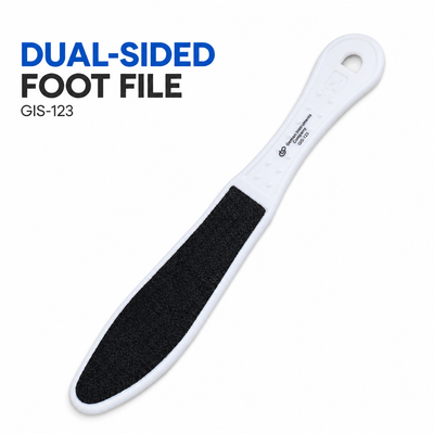 Dual-Sided Abrasive Foot File & Pedicure Tool | GIS-123 — image 2