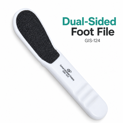 Dual-Sided Abrasive Foot File & Pedicure Paddle | GIS-124 — image 2