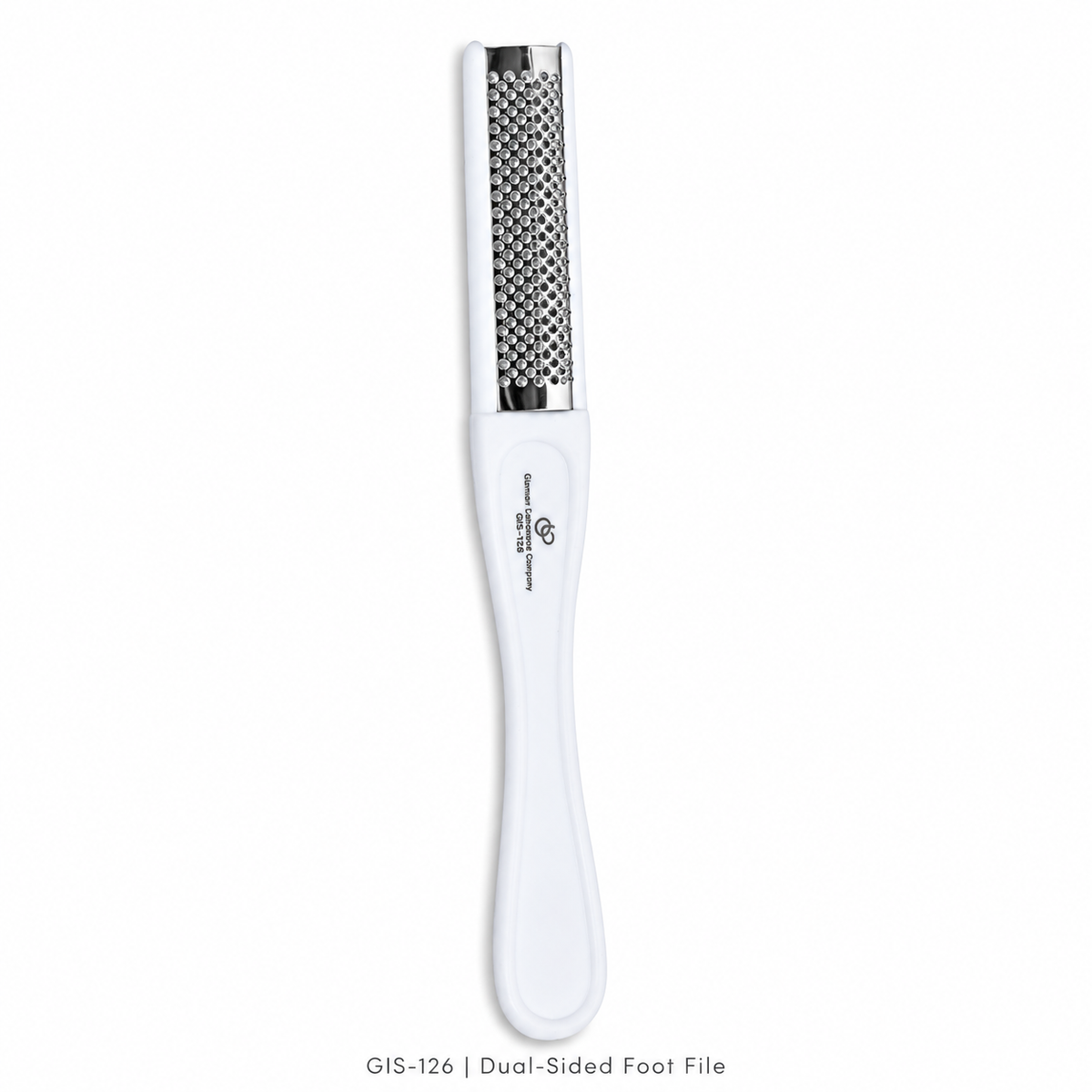 Dual-Sided Stainless Steel Foot File & Pedicure Rasp | GIS-126