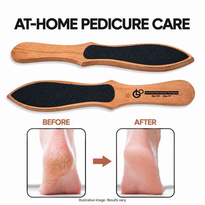 11-Inch Wooden Foot File – Dual-Sided Pedicure Tool | GIS-131 — image 5
