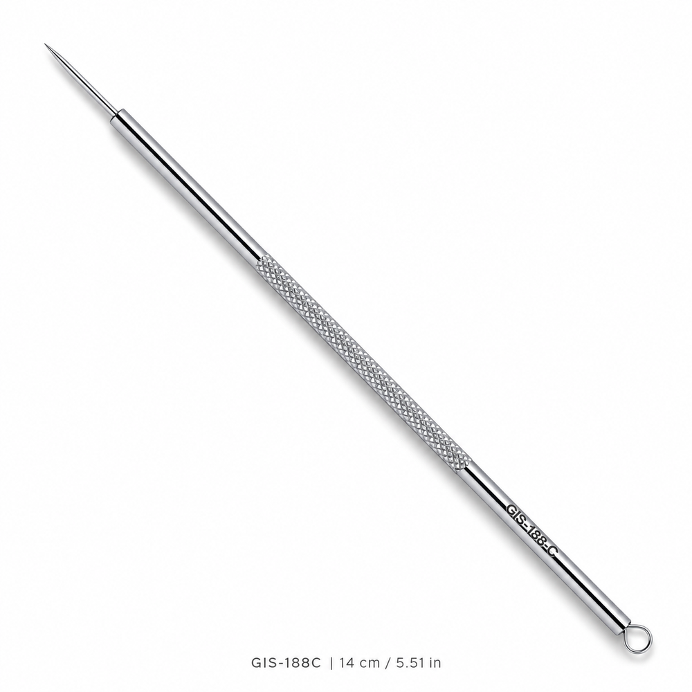 Round Loop & Fine Point Blackhead Extractor – 14 cm | GIS-188C