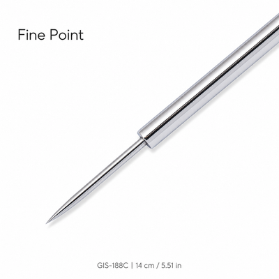 Round Loop & Fine Point Blackhead Extractor – 14 cm | GIS-188C — image 4