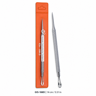 Slotted Loop & Fine Point Blackhead Extractor – 14 cm | GIS-188D — image 7
