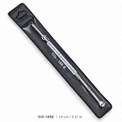 Eyehole Bowl & Round Loop Blackhead Extractor – 14 cm | GIS-188E — image 7