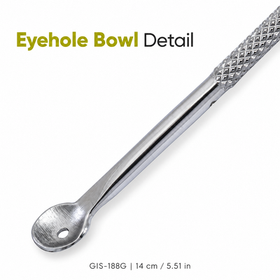 Eyehole Blackhead Extractor with Fine Point – 14 cm | GIS-188G — image 4