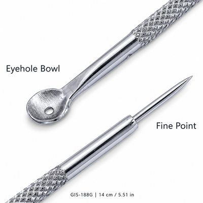 Eyehole Blackhead Extractor with Fine Point – 14 cm | GIS-188G — image 6