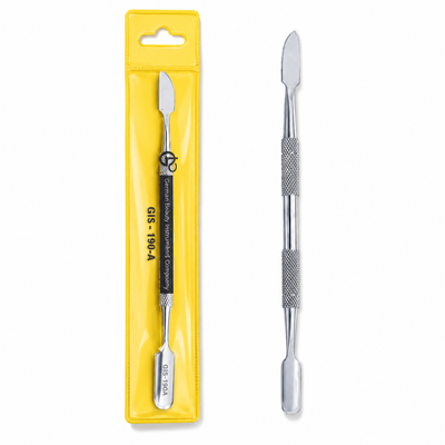 GIS-190A Premium Quality Double-Ended Nail Pusher — Spoon Manicure Tool — image 5