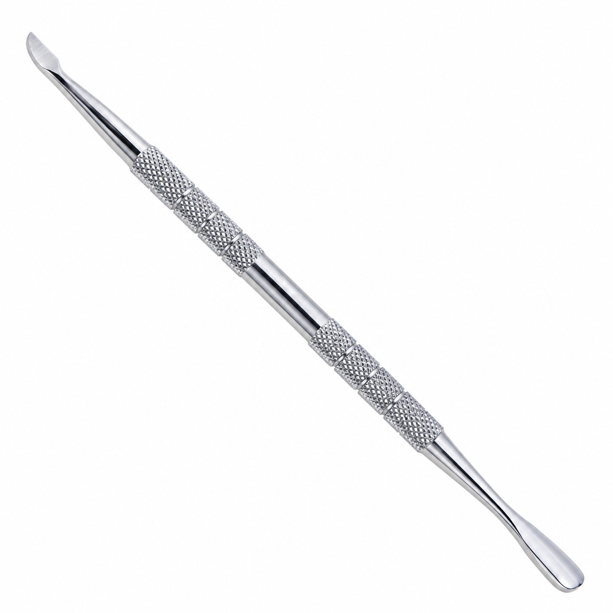 GIS-190D Premium Quality Double-Ended Nail Pusher — Spoon Cuticle Tool