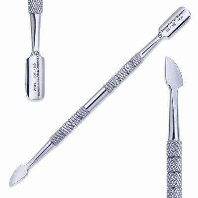GIS-190E Premium Quality Nail Pusher — Blade Head & Spoon Cuticle Tool — image 4
