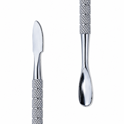 GIS-190H Premium Quality Nail Pusher & Spoon — Double-Ended Manicure Tool — image 4