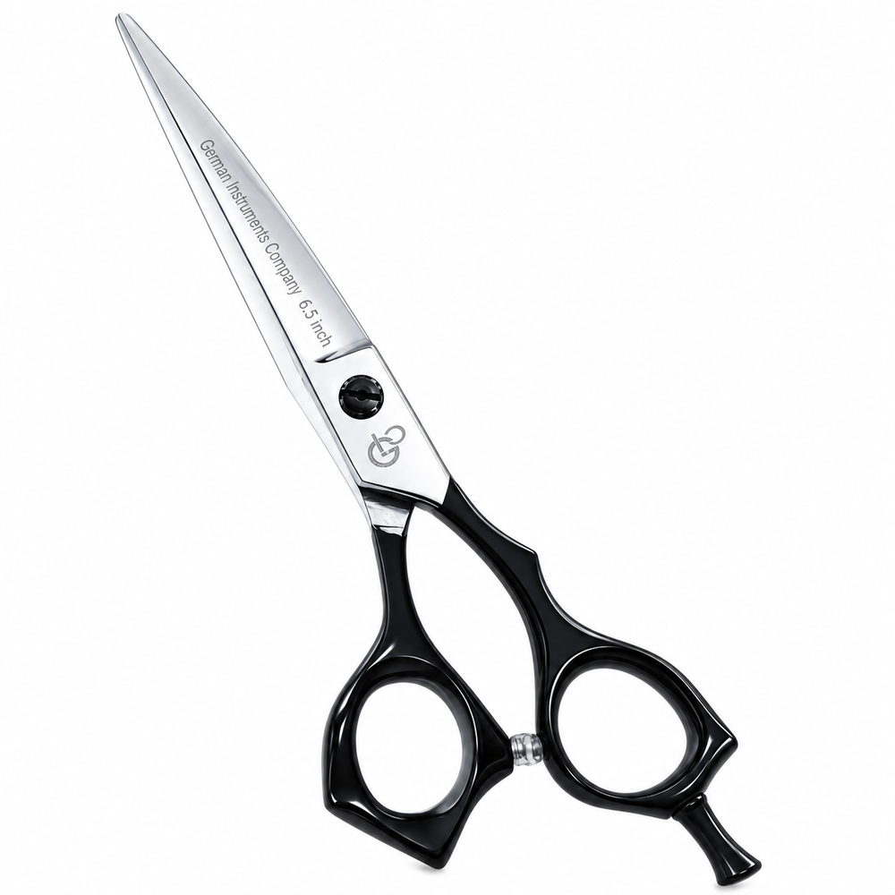 GIS-265 Professional Hair Cutting Scissors, 6.5 Inch — 440C Steel & Dragon Handle