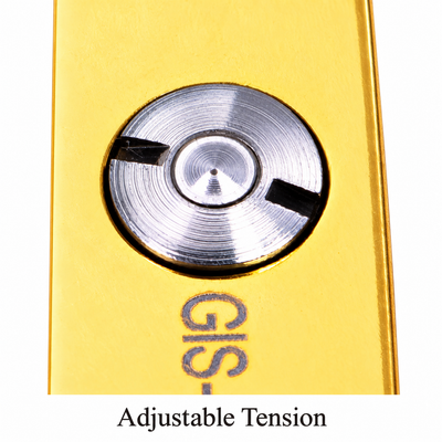 GIS-276BR Professional Hair Cutting Scissors — 440C Steel & Gold Finish — image 7