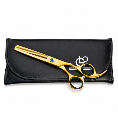 GIS-277Th Professional Thinning Scissors, 6 Inch — Polished Gold Finish — image 4