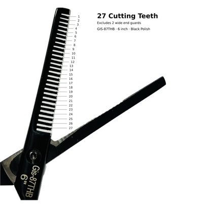 GIS-87 Professional Hair Cutting & Thinning Scissors Set, 6 Inch — image 15