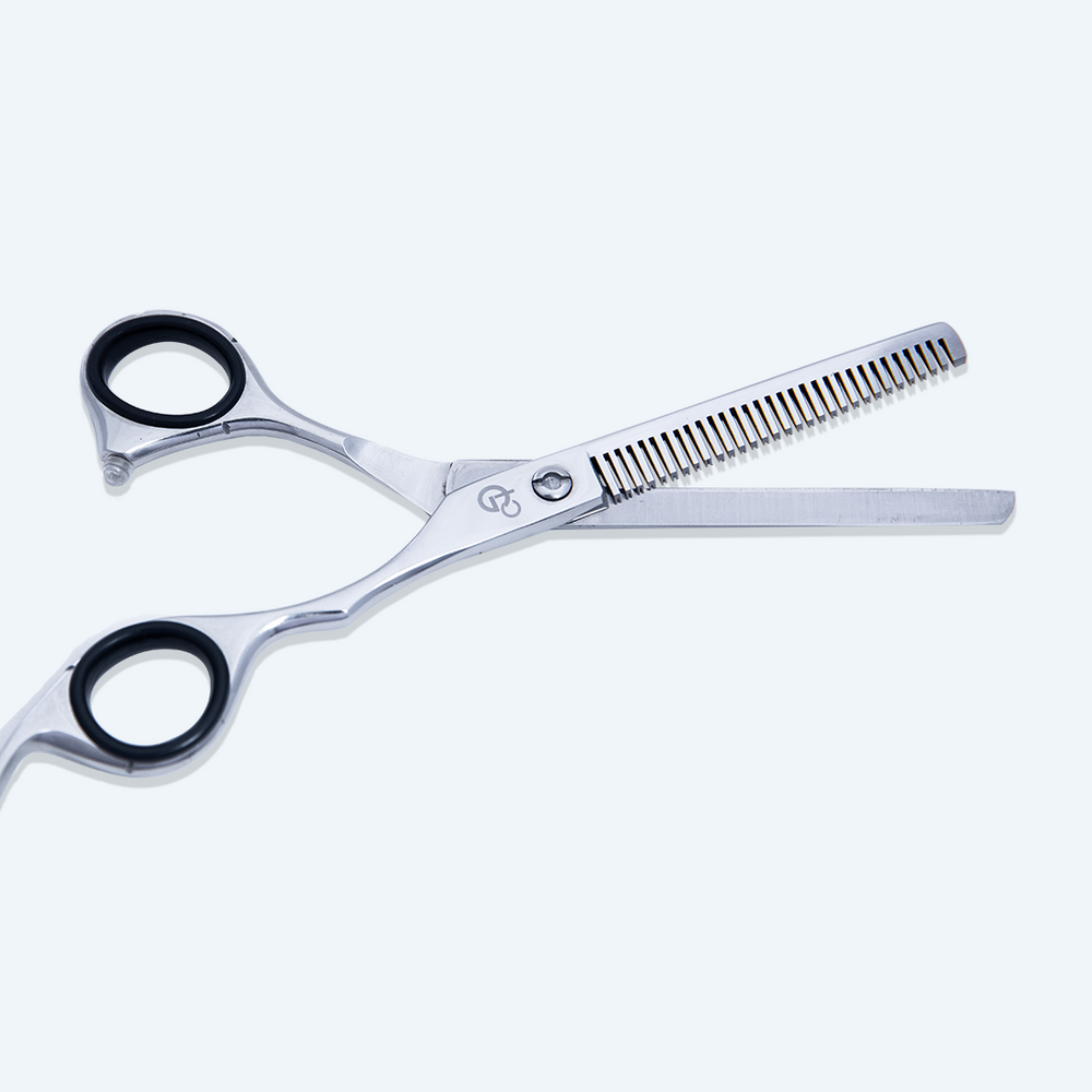 GIS-208Th Barber Thinning Scissors, 7 Inch — Polished Finish