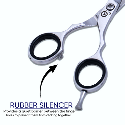 GIS-0068 Barber Hair Cutting Scissors, 5 Inch — Polished Finish — image 3