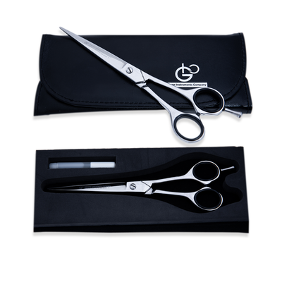 GIS-0085BR Barber Hair Cutting Scissors, 7 Inch — Polished Finish — image 4