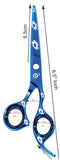 Professional Hair Scissors 6.5 Inch with Rozer Edge Sharp Blades, 440C Steel Hair Cutting Scissors with Elegant Sheath, Adjustable Screw