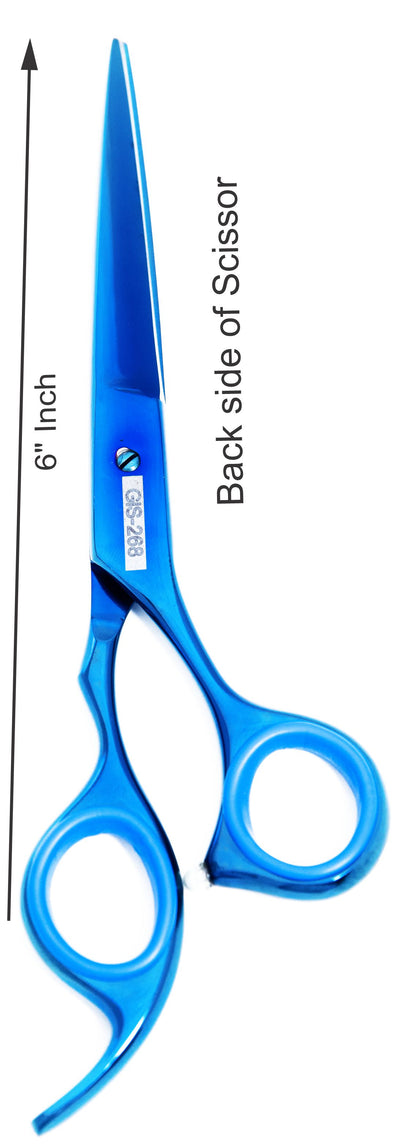 6.5 Inch Professional Hair Cutting Scissors — 440C Steel, Sharp Razor Edge & Adjustable Screw — image 3