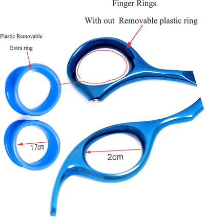 6.5 Inch Professional Hair Cutting Scissors — 440C Steel, Sharp Razor Edge & Adjustable Screw — image 5