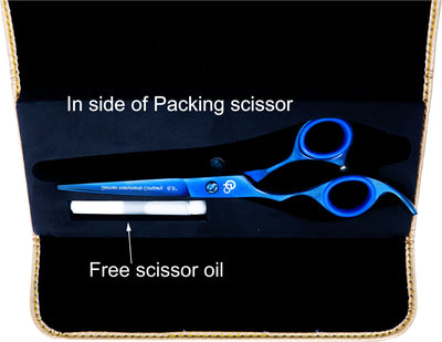 6.5 Inch Professional Hair Cutting Scissors — 440C Steel, Sharp Razor Edge & Adjustable Screw — image 8